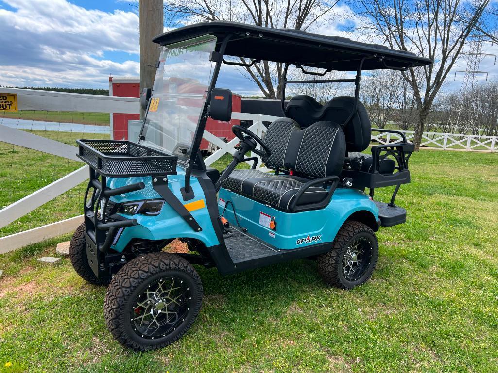 SPARK LITHIUM POWERED GOLF CART ( UNUSED, TOUCH