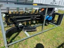 HYDRAULIC TRENCHER FOR SKIDSTEER (48 INCH)