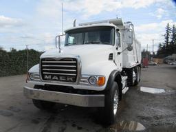 2005 MACK TANDEM AXLE GRANITE DUMP TRUCK