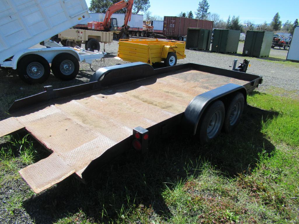 1998 BUTLER 16' TANDEM AXLE TILD DECK TRAILER - GRANTS PASS, OR