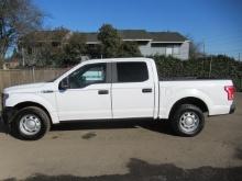 2017 FORD F-150 XL 4X4 CREW CAB