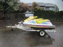 1995 BOMBARDIER SEA-DOO XP JET SKI & 1996 BOMBARDIER SEA-DOO EXP420WB EXPLORER JET SKI