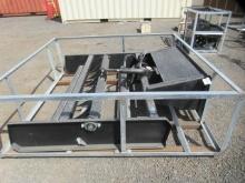 2024 72'' SKID STEER BOX GRADER ATTACHMENT (UNUSED)