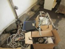 ASSORTED SURGE PROTECTORS, PLATFORM SCALES & PACKAGING TAPE GUNS