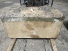 60'' X 30'' X 33'' CONCRETE BARRIER BLOCK