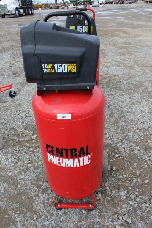 Central Pneumatic 26 Gallon Air Compressor