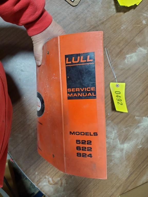 Lull 522-824 Extendable Lift Manual