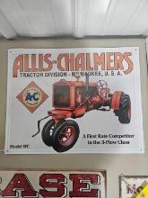 Allis Chalmers Metal Sign