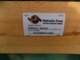 His Way Manufacturing Hyrdaulic Pump Fitment Model Kobelco-SK210LC