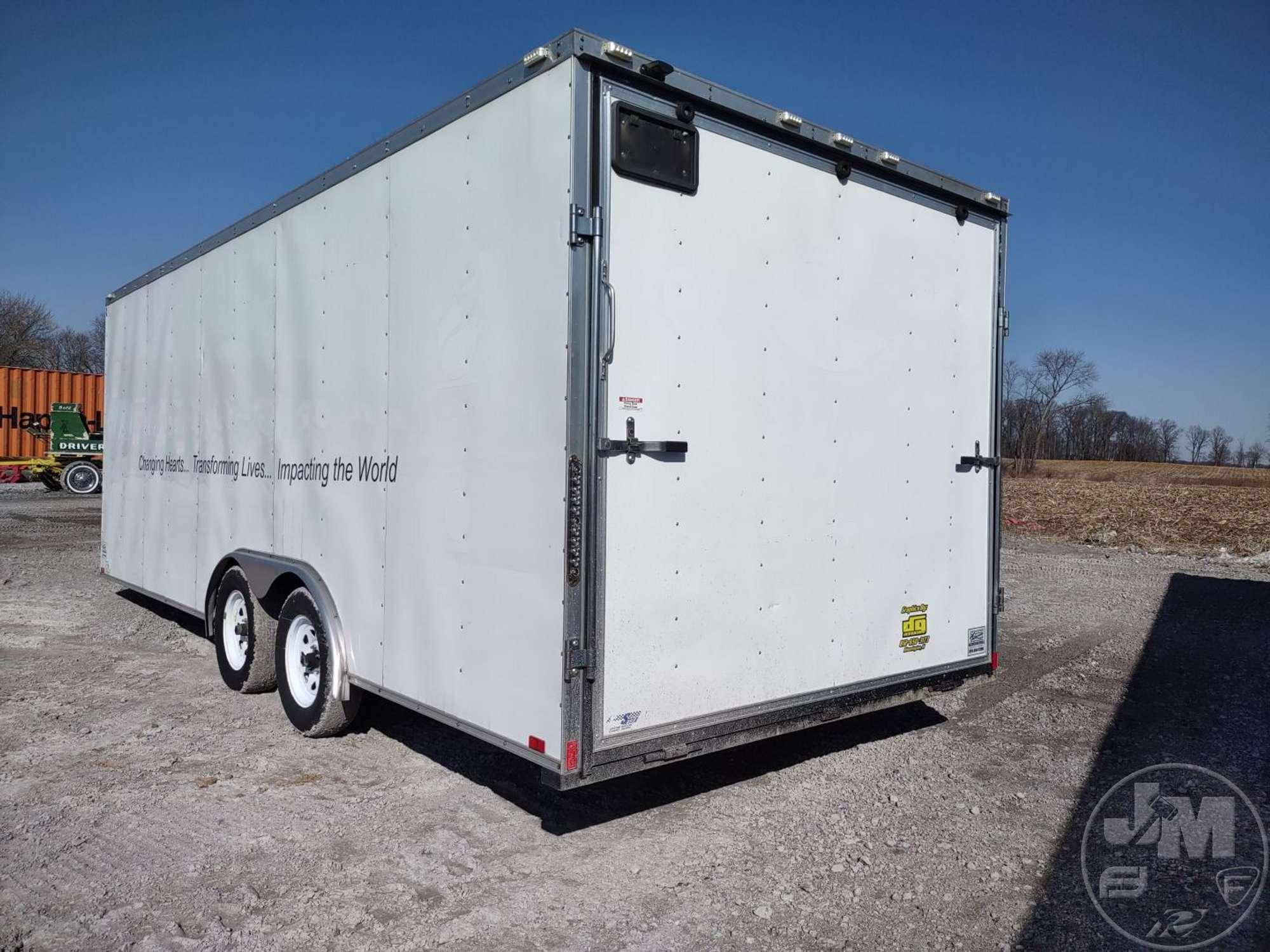 2015 TEAM SPIRIT TRAILERS OF ELKHART, INC. ENCLOSED ENCLOSED TRAILER 8'X22' VIN: 1T9LV2225FE661702