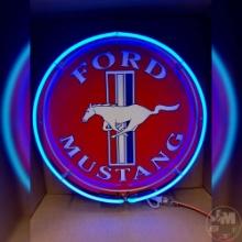 FORD MUSTANG (RED) NEON SIGN