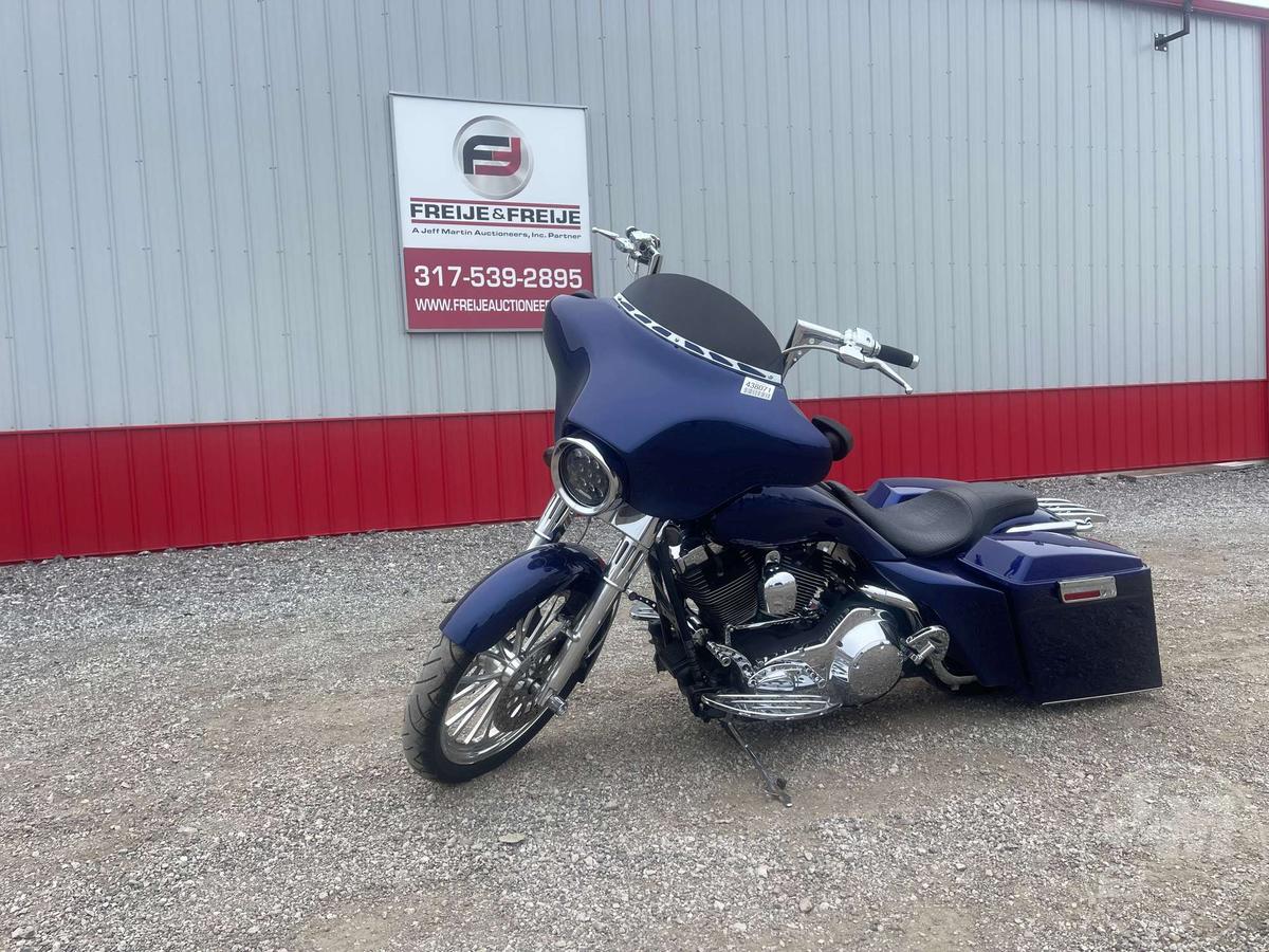 2006 HARLEY DAVIDSON STREET GLIDE MOTORCYCLE VIN: 1HD1KBW156Y601679