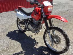 2007 HONDA XR650L MOTORCYCLE VIN: JH2RD06087K501825