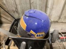 A PALLET OF, NAPA HELMET, MAIL CARRIERS, 49 CC MINI