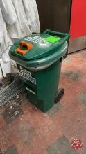 Burke Cleaners Garbage Can W/ Casters