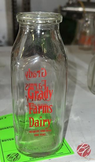 Grady Farms - Pint Milk Bottle