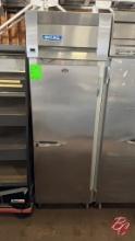 McCall 4-4020 Stainless Single Door Cooler