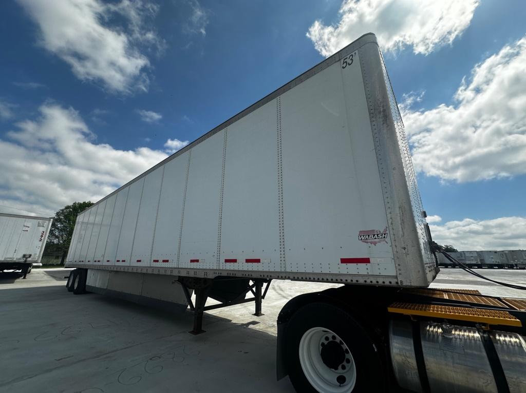 2012 WABASH DURAPLATE TANDEM AXLE VAN TRAILER