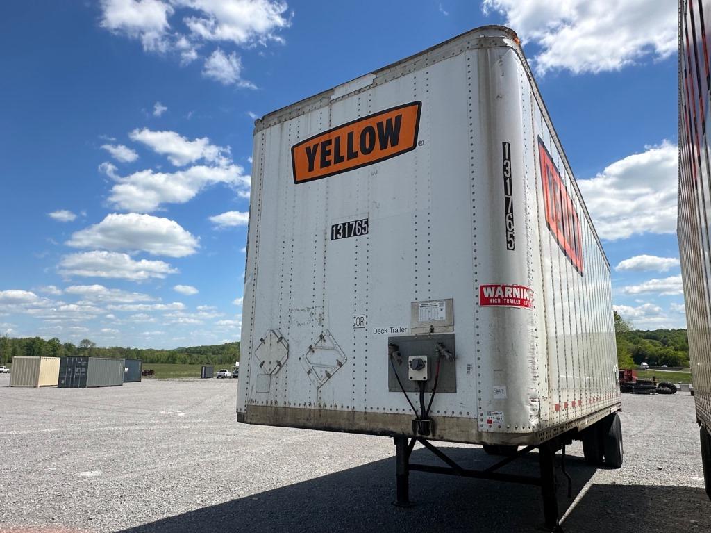 2008 WABASH SINGLE AXLE VAN TRAILER