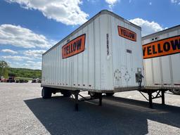 2008 WABASH SINGLE AXLE VAN TRAILER