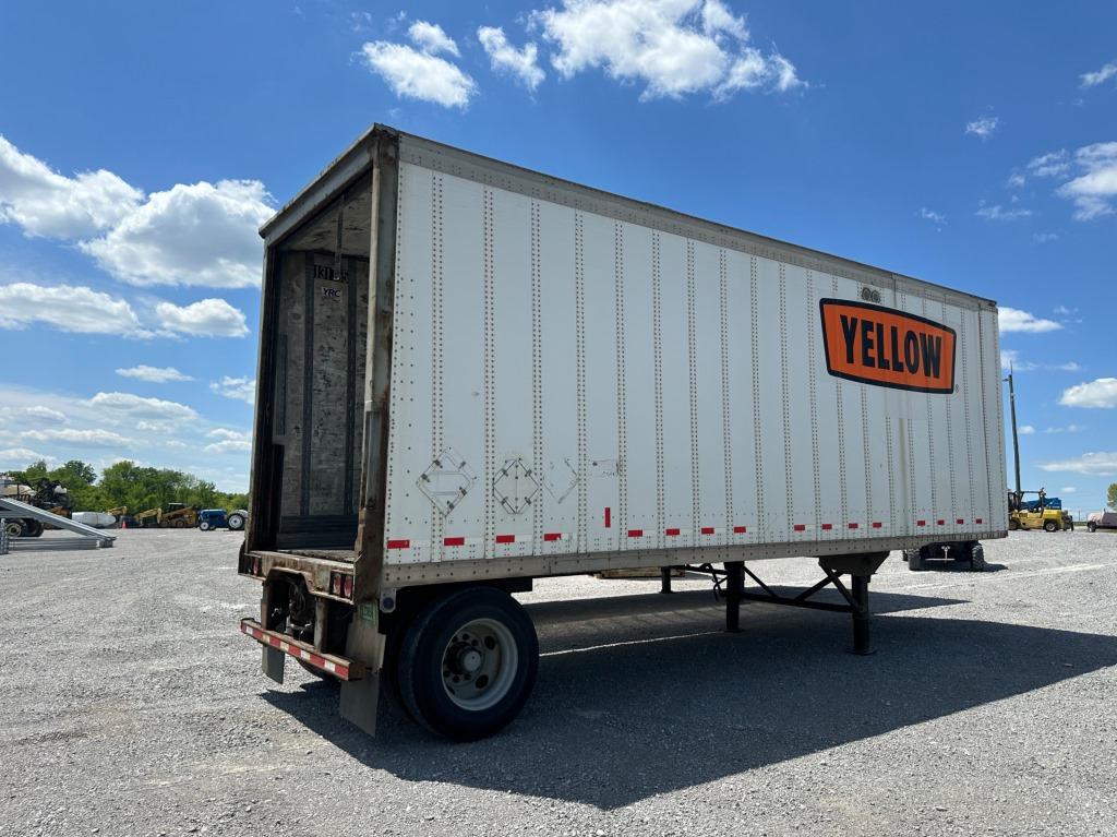 2008 WABASH SINGLE AXLE VAN TRAILER