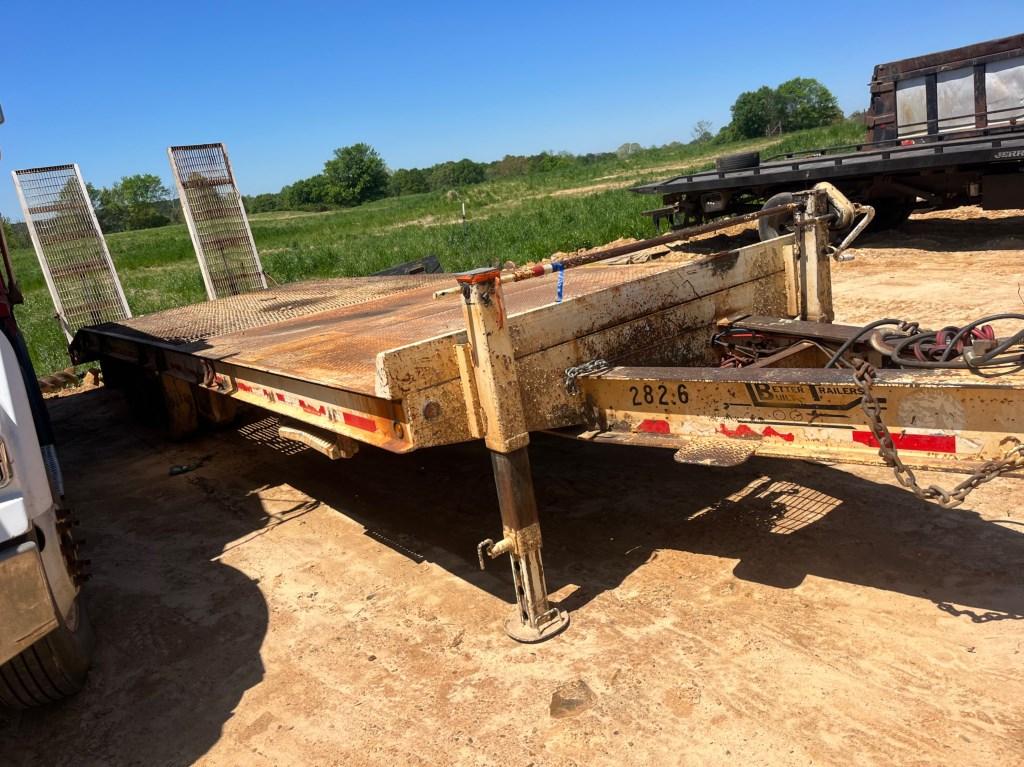 2006 BETTER BUILT PINTLE HITCH TAG TRAILER