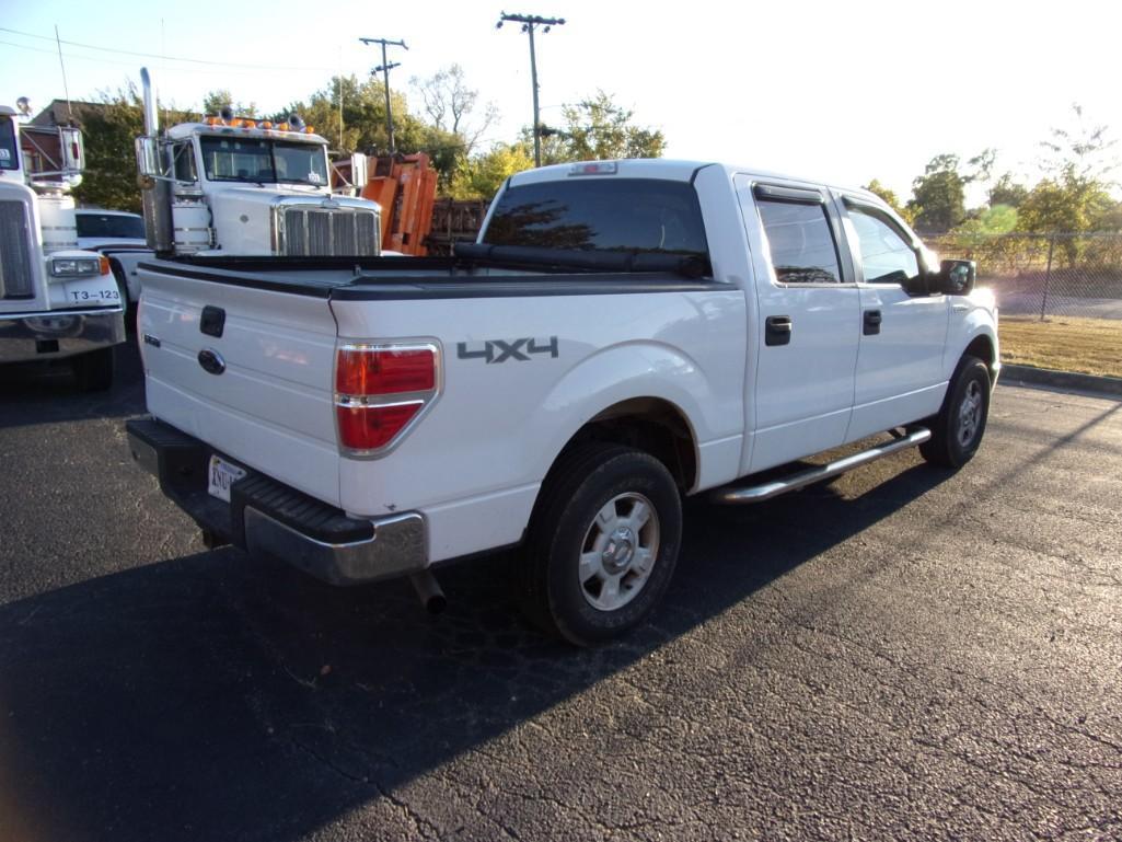 2010 Ford F150 XL 4X4 Crew Cab Pickup Truck