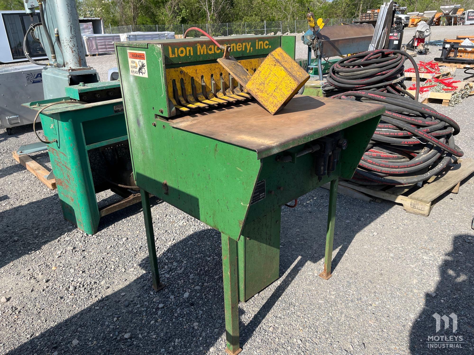 Lion Machinery APC Cleatfolder 2024 Cleat Bender