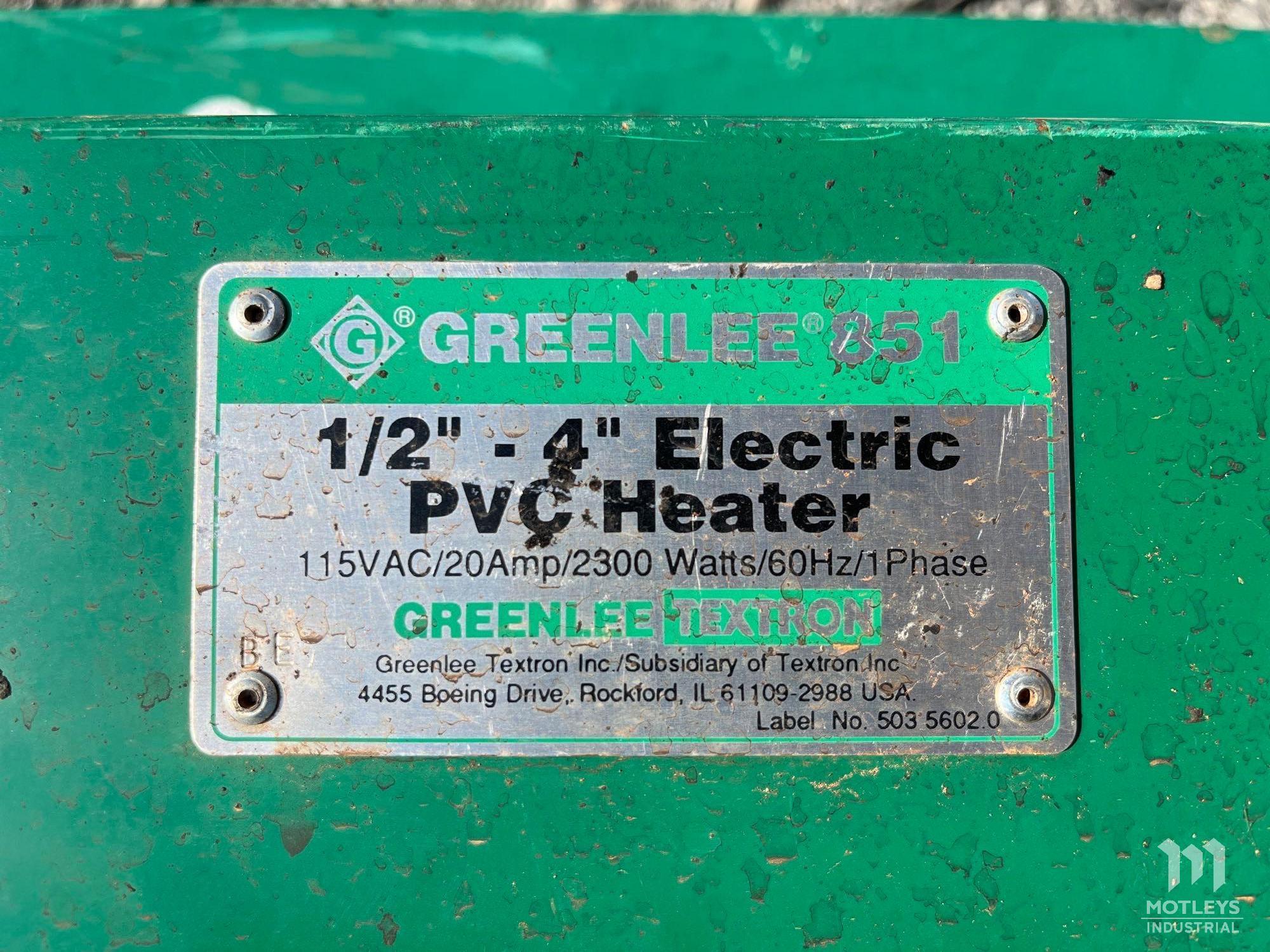 GreenLee 851 PVC Pipe Heater