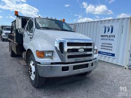 2007 Ford 750 Flatbed Truck