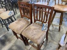 2 Wooden Stools