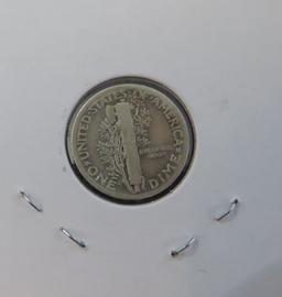 1938- Mercury Dime