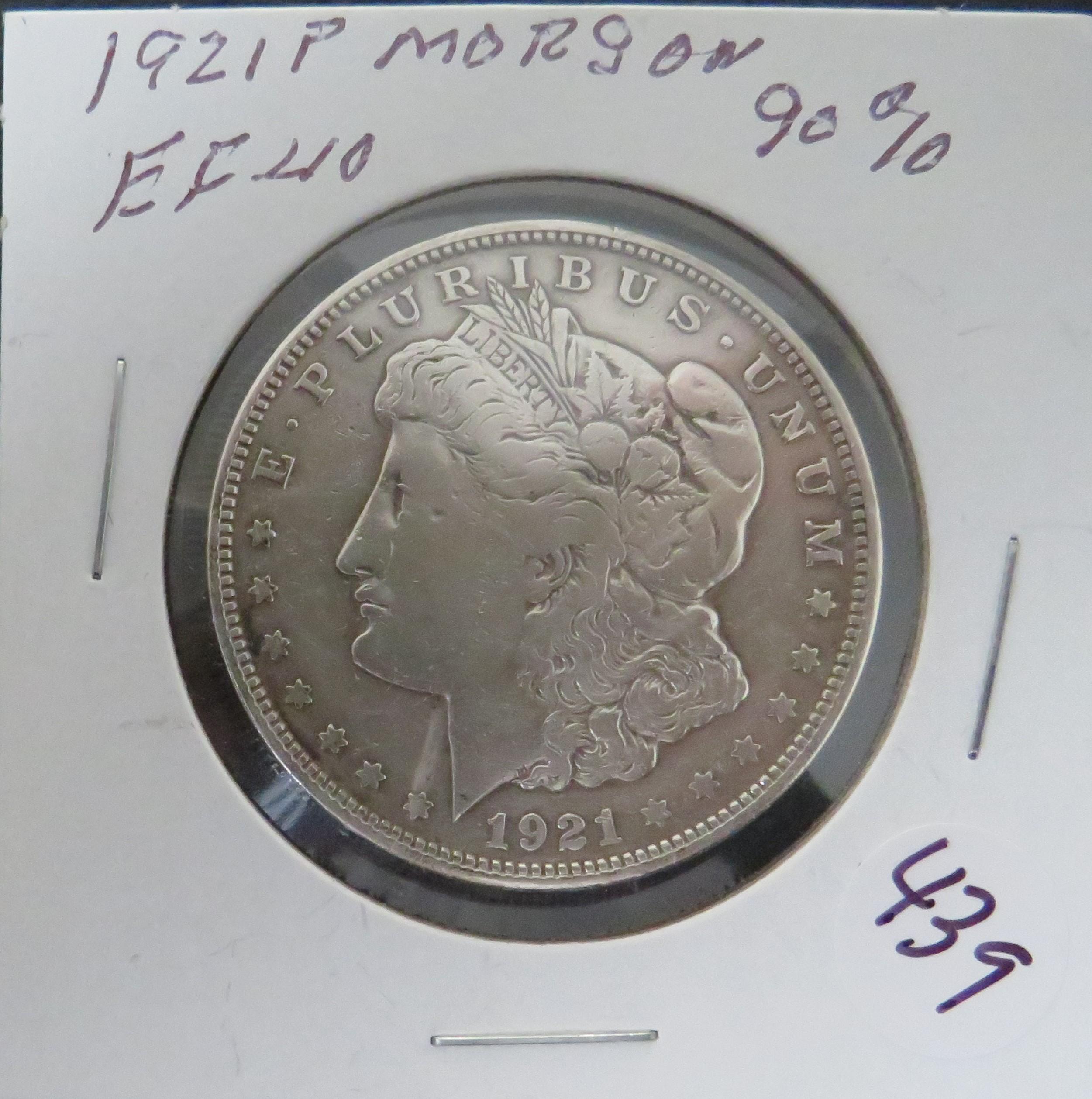 1921-P Silver Morgan Dollar