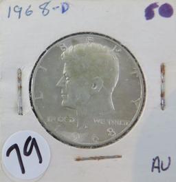 1968-D Kennedy Half Dollar