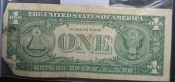 1957-B Silver Certificate One Dollar