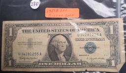 1957-B Silver Certificate One Dollar