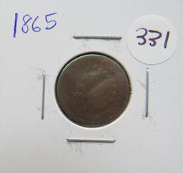 1865 Indian Head Cent