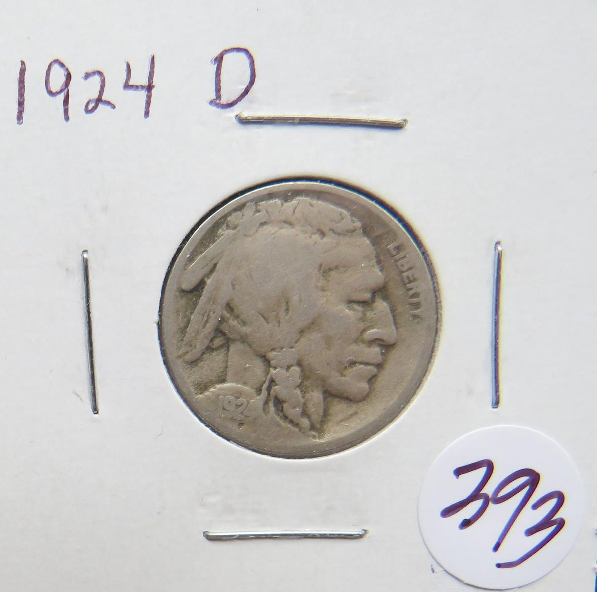 1924-D Buffalo Nickel