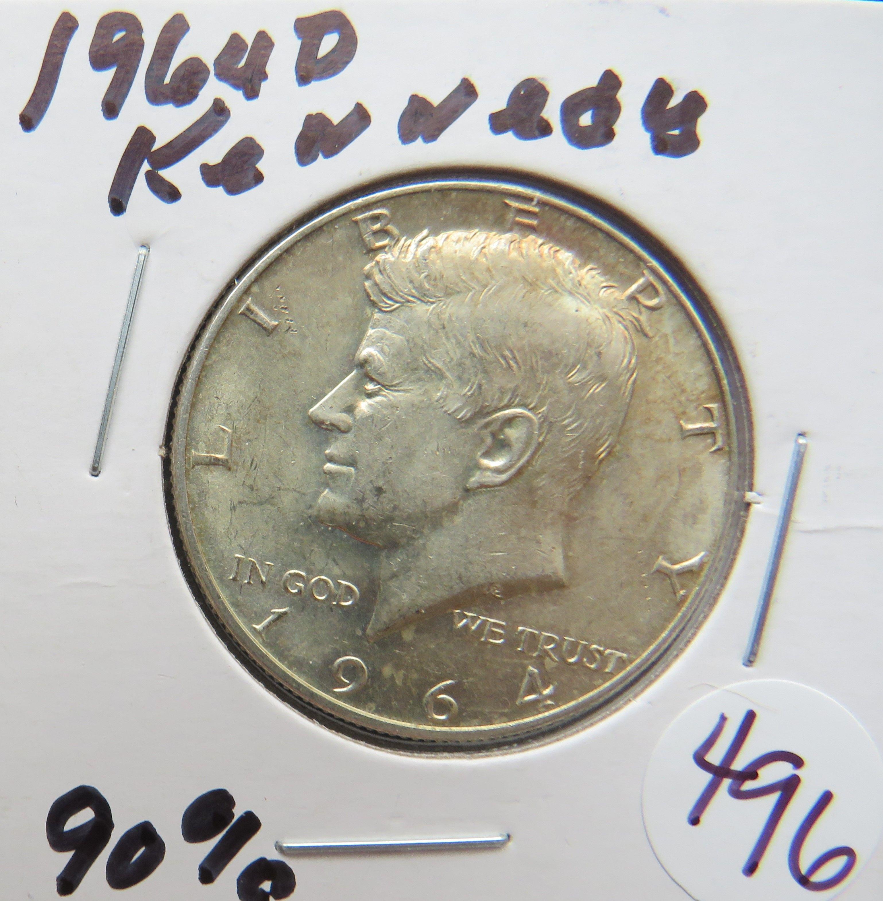 1964-D Kennedy Half Dollar