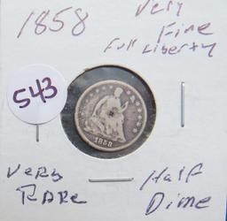 1910- Barber Dime