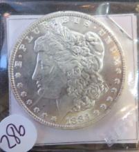 1883-CC Silver Morgan Dollar