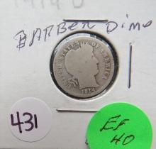 1914-D Barber Dime