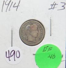 1914- Barber Dime