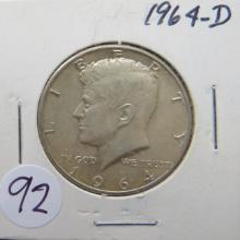 1964-D Kennedy Half Dollar