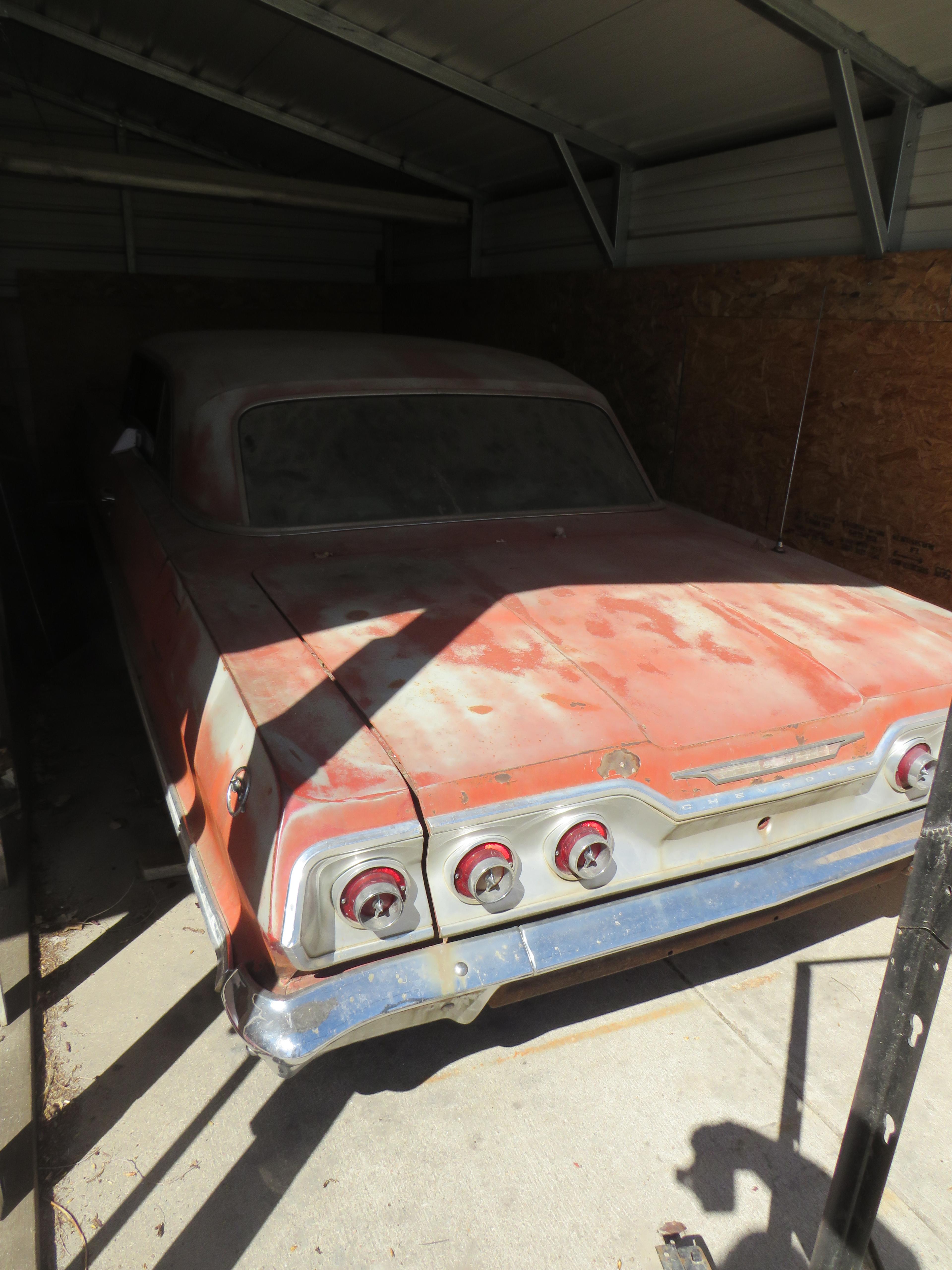 1963 Chevy Impala 2 Door Hardtop  NO MOTOR