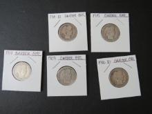 12 Barber Quarters