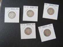 14 Barber Quarters