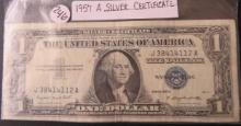 1957-A 1$ Silver Certificate