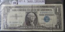 1957-A 1$ Silver Certificate