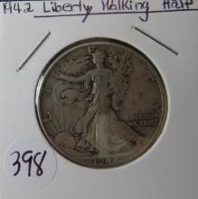 1942- Liberty Walking Half